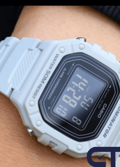 Casio W-218H-8B — унисекс наручные часы
