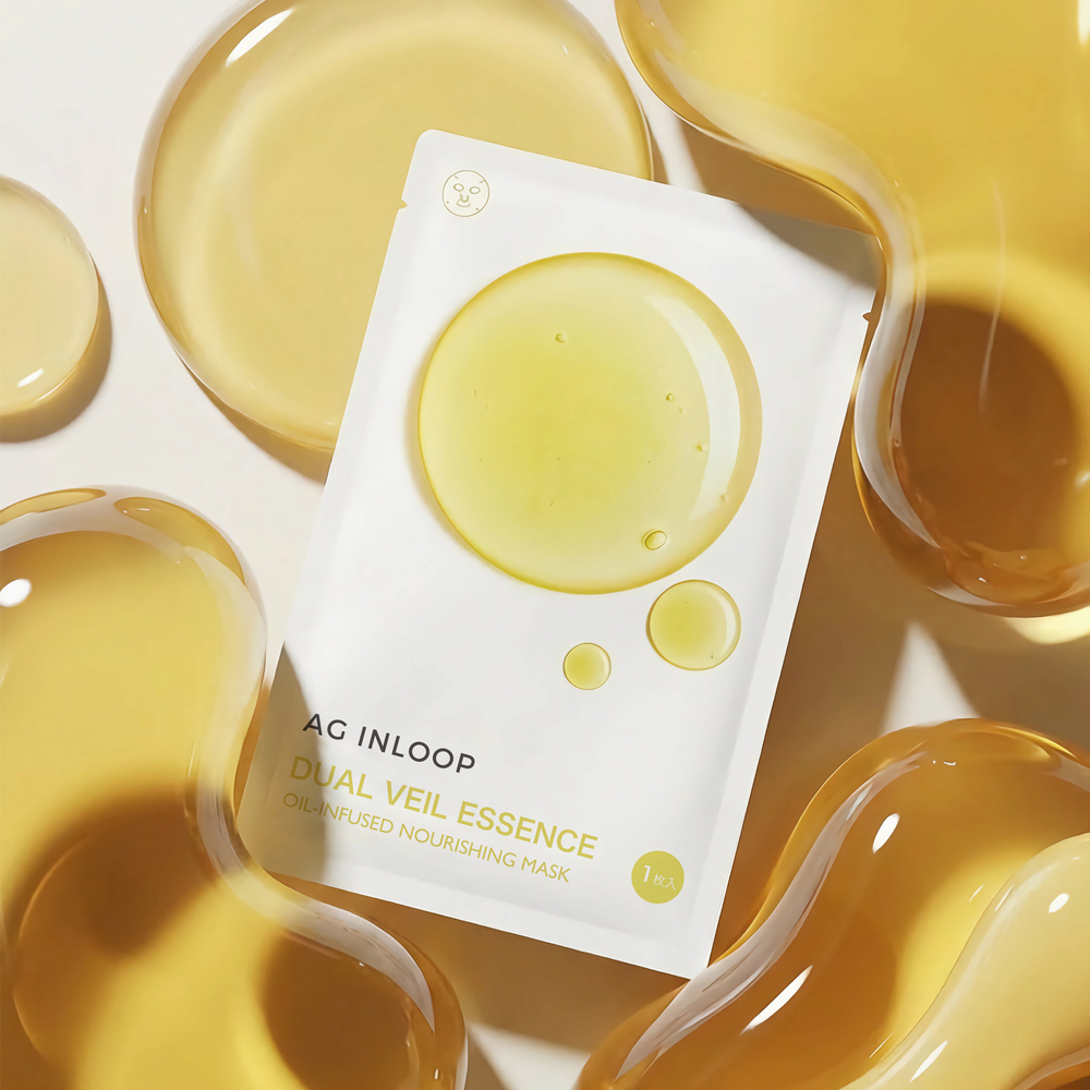 Cocochi Питательная маска-масло NAD+ Oil AЖ Инлооп Кокочи-AG Inloop Nad+ Oil-Infused Nourishing Mask, 5 шт. х 25 мл