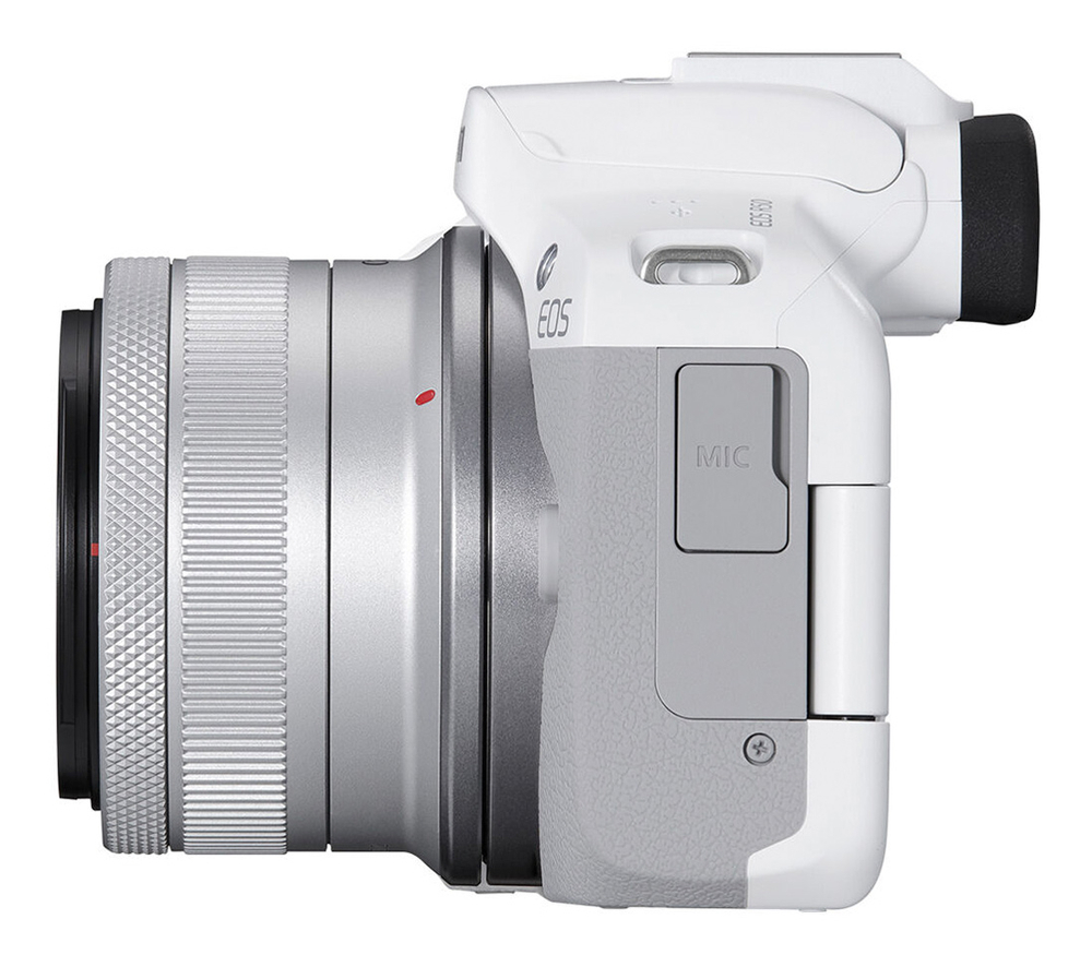 Беззеркальный фотоаппарат Canon EOS R50 Kit RF-S 18-45mm IS STM, белый (уцененный)