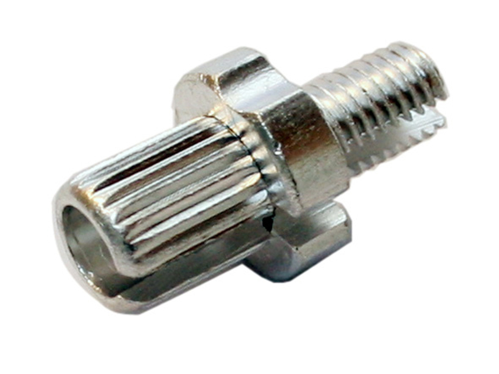 Тормозной натяжитель тросика тормозов V-Brake М10x17mm серебристый 1 шт.