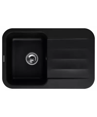 Кухонная мойка Kuppersberg LIRA 1B1D BLACK