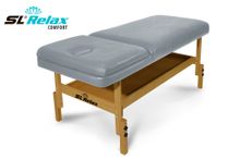 Массажный стол Relax Comfort серая кожа (№6)