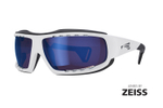 Спортивные очки LiP Typhoon / Gloss White - Black / Zeiss / PA Polarized / Pacific Blue Lens