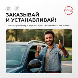 Ремкомплект механизма складывания зеркал Toyota LAND CRUISER [Кузов: UZJ200,URJ202,VDJ200] 09.2007-01.2012 (Z-10)