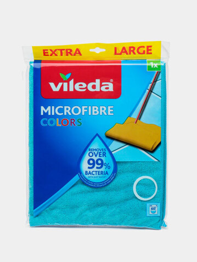 Тряпка для пола микрофибра Vileda Colors (1 шт)