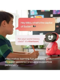Программируемый интерактивный робот Miko 3 для обучения детей с искусственным интеллектом (английский язык)