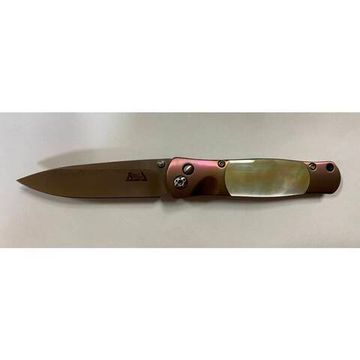 Складной нож Santa Fe Tesoro SF/JS01TiBl с клинком из стали VG-10, рукоять титан