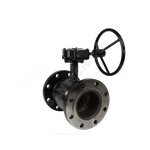 Кран шаровой сталь 09Г2С Ballomax КШТ 61.103 Ду 200 Ру25 фл L=410мм с редуктором BROEN КШТ 61.103.200.Р.25