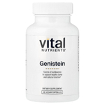 Vital Nutrients, генистеин, 60 веганских капсул (125 мг в 1 капсуле)