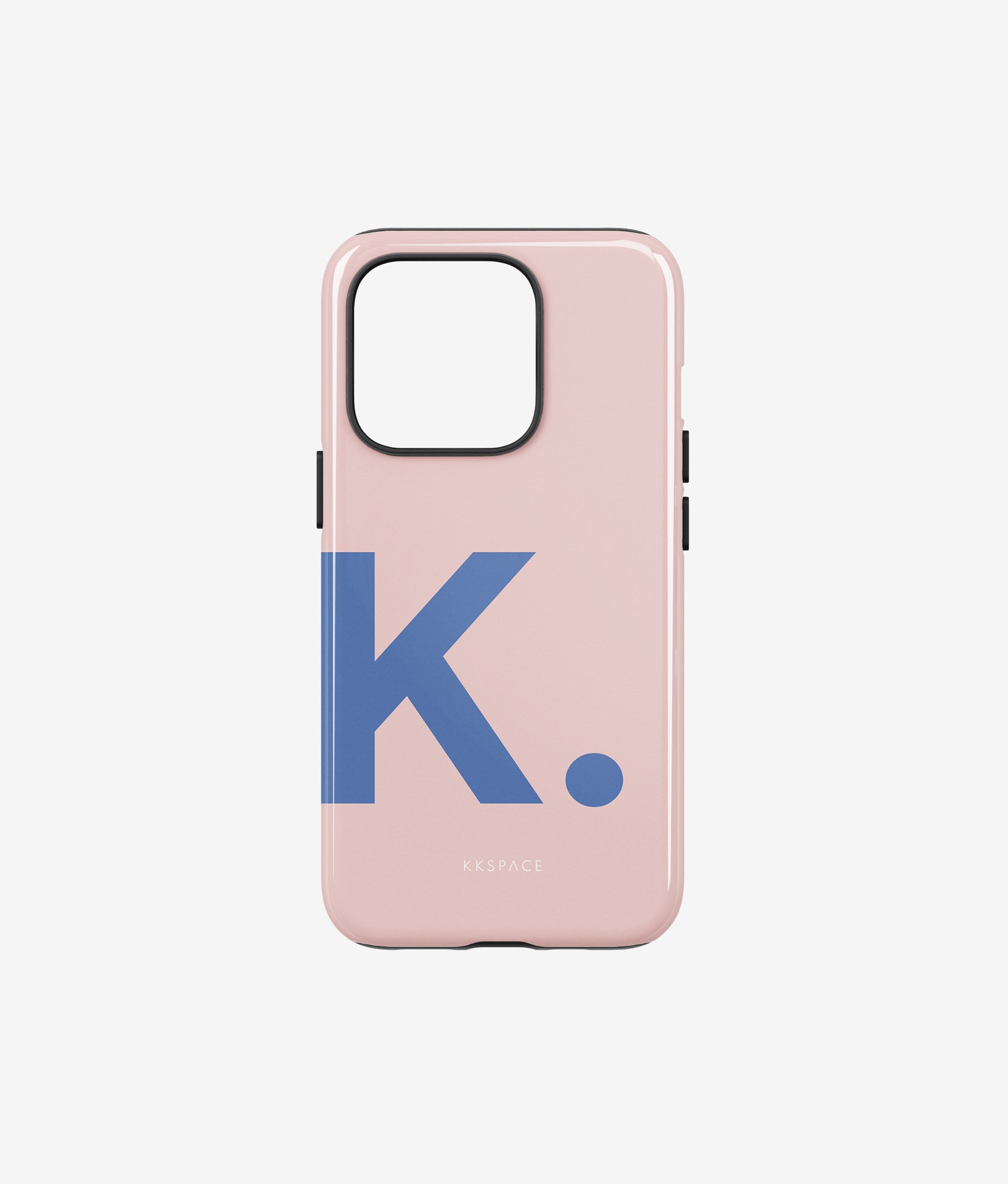 Чехол LETTERS для iPhone | Розовый