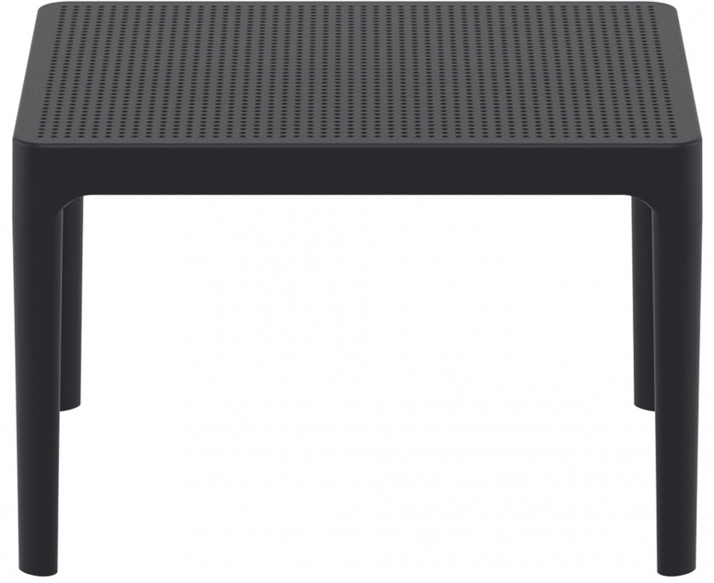 Столик пластиковый журнальный, Siesta Contract Sky Side Table, черный