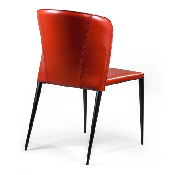 Стул Albert красная кожа