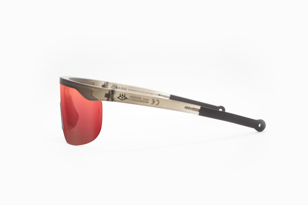Спортивные очки AVEO Iride / Fade Green / Red Mirror Lens