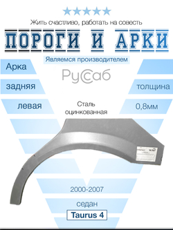 Арка левая Ford Taurus 4 2000-2007 седан