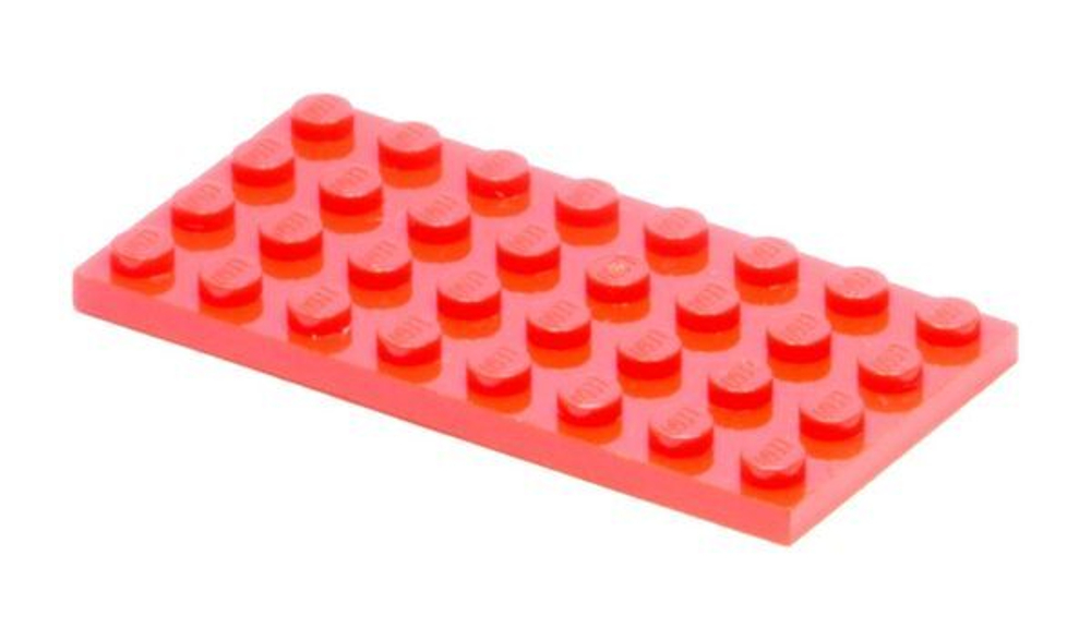 Lego Плитка 4x8 краcная 303521
