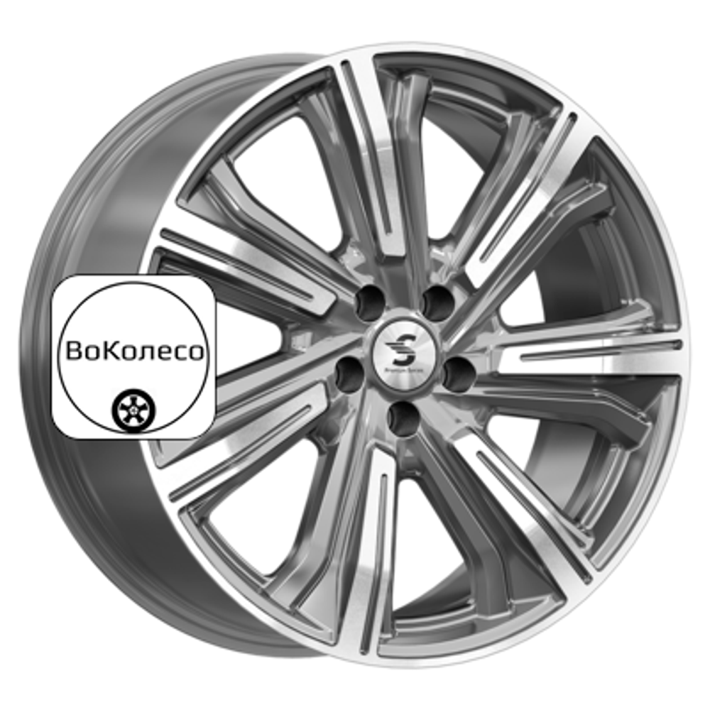 8,5x20/5x108 ET43 D60,1 Kleemann (КР1067) Diamond Gloss Graphite Premium Series