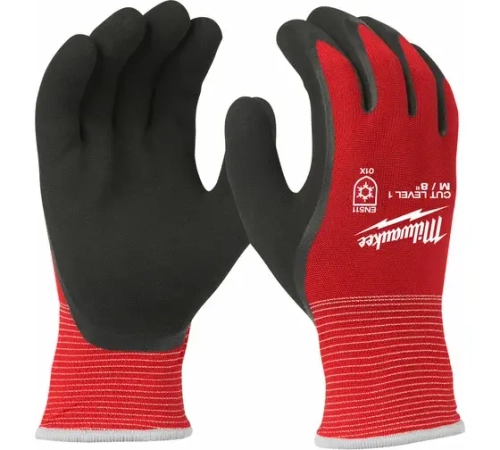 Перчатки зимние уровень 1 Milwaukee 9/L