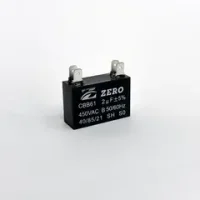 Пусковой конденсатор CBB61 2uF 2 мкФ 450V клеммы