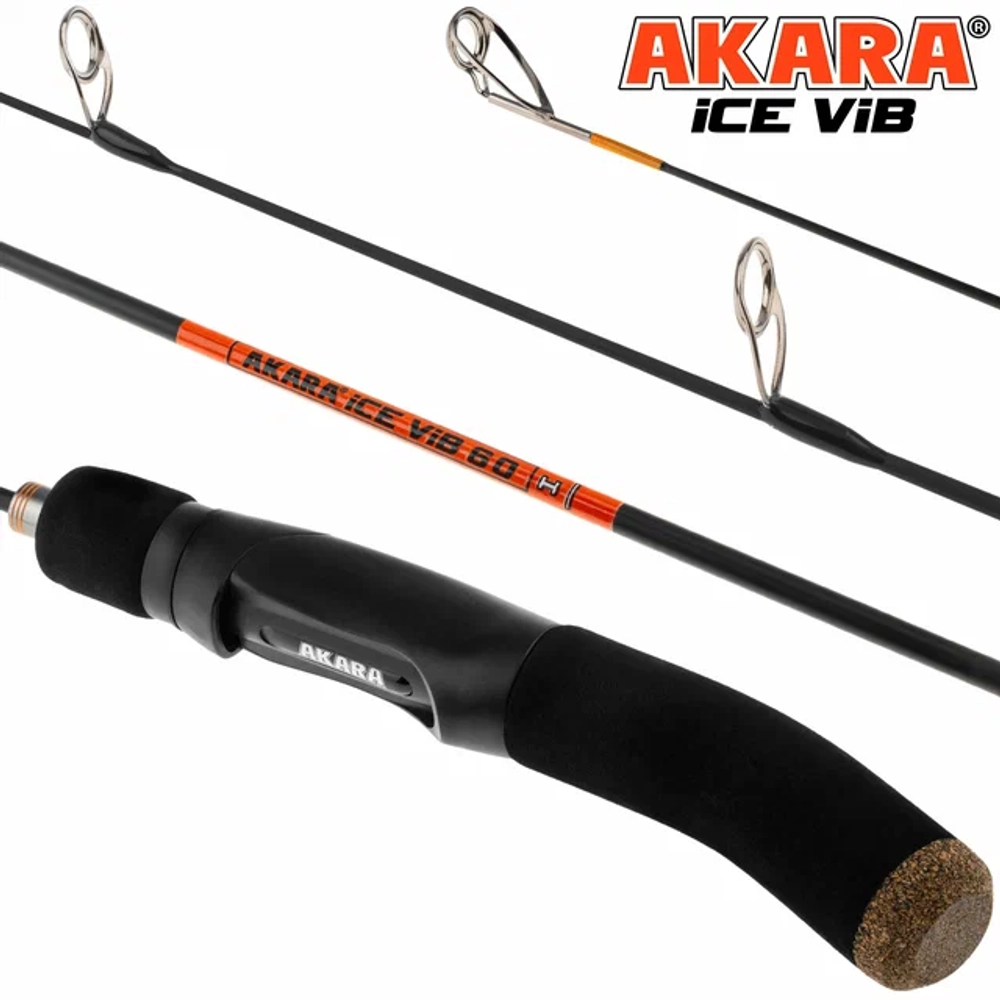 Зимняя удочка Akara Ice Vib 60 H (61см, до 50гр)