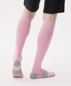 Гетры футбольные JÖGEL CAMP BASIC SOCKS, розовый/белый