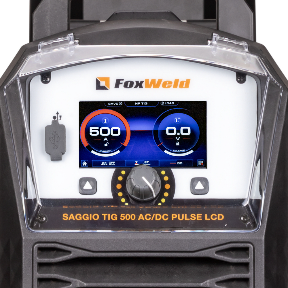 Аппарат аргонодуговой сварки SAGGIO TIG 500 AC/DC PULSE LCD 9309