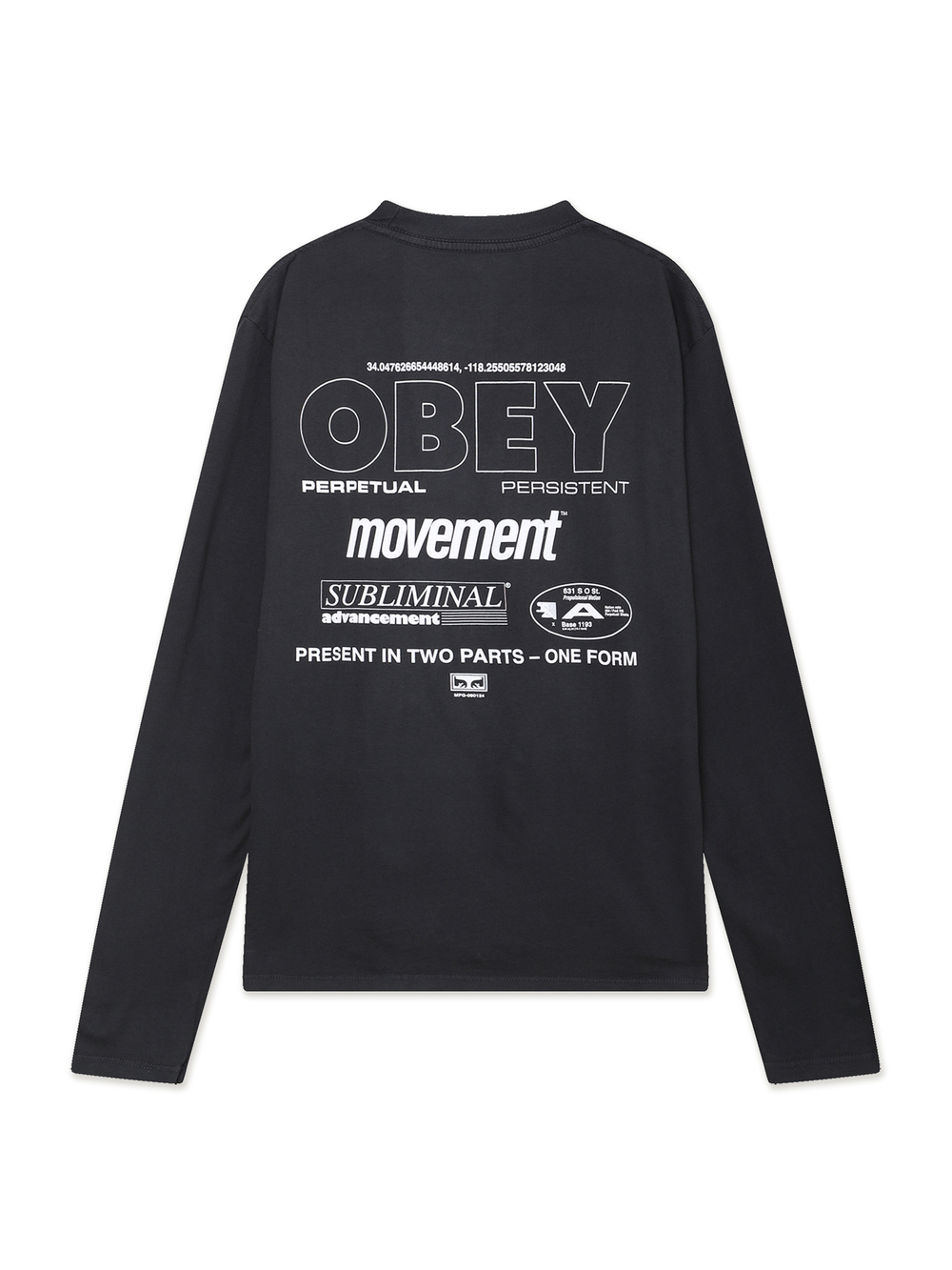 Женский Лонгслив Obey Perpetual Movement