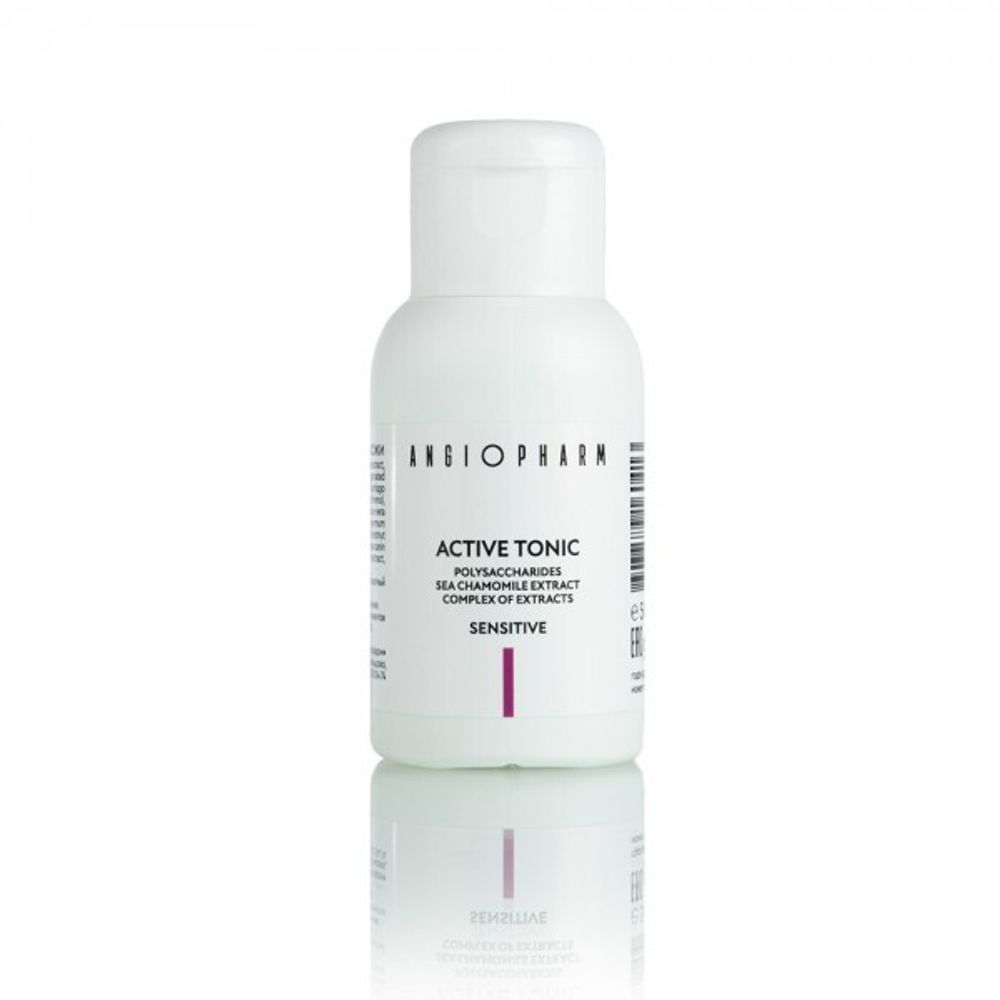 МИНИАТЮРА Активный тоник для чувствительной кожи ANGIOPHARM Active Tonic 50 мл