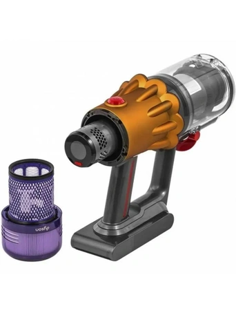 Пылесос Dyson V12 Detect slim absolute (SV46), UK, Yellow/Nickel