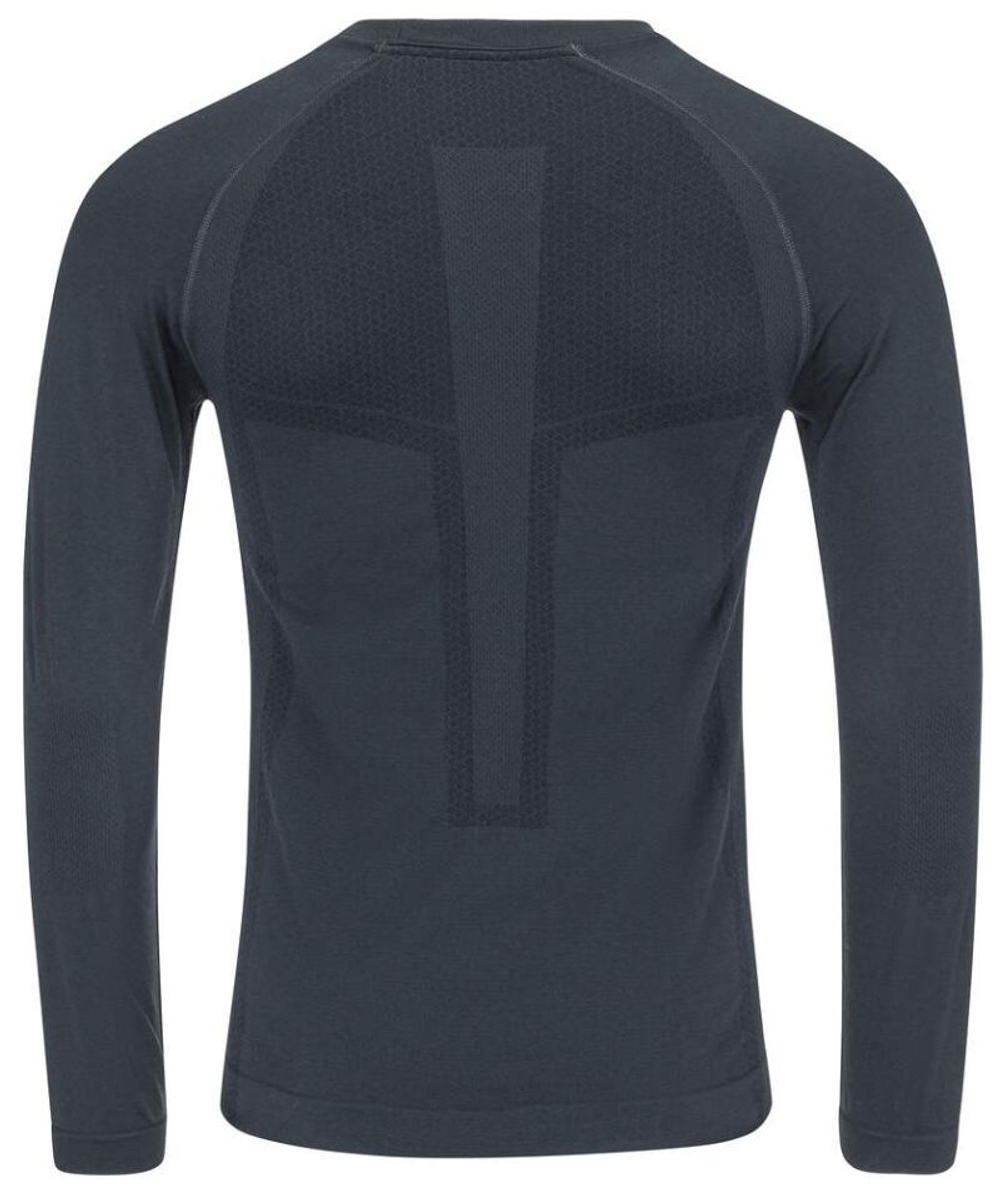 Теннисная футболка Head Flex Seamless Longsleeve - black