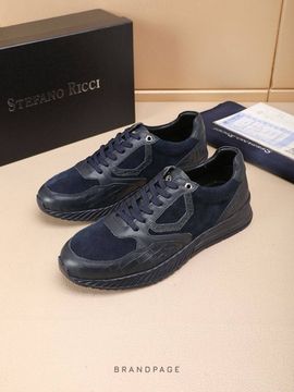Кроссовки темно-синие от Stefano Ricci BP5-380689