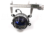 Светодиодные ПТФ Sariti N5 Blue Lens, 3.0 дюйма, 12V, 45/76W, 6000K, универсальное крепление (комплект, 2шт)