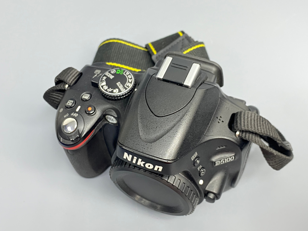 Nikon D51000 Сломан затвор Ошибка в LiveView