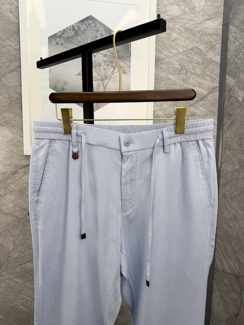 Льняные брюки Loro Piana