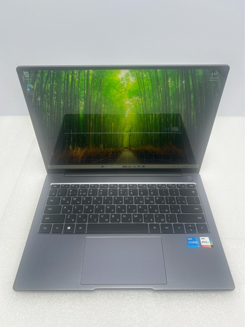 Ноутбук HUAWEI MateBook (53013PET)14"/Intel Core i5 1240P/RAM 16 GB/SSD 512 GB/Intel Iris Xe Graphics/2160x1440/IPS/Windows 10/Подсветка - кл:LED/серый. Состояние: A1