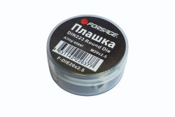 Плашка M18x2.5, в пластиковом футляре Forsage F-DIE18x2.5