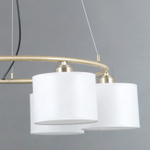 IL0908-6PSQ-26 AB DS светильник потолочный ILLUMICO, E27х6