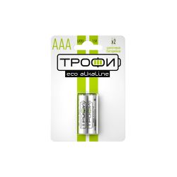 Батарейки Трофи LR03-2BL ENERGY Alkaline | Трофи