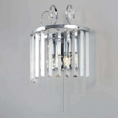 Citilux Инга CL335321 Бра хрустальное с выключателем Хром