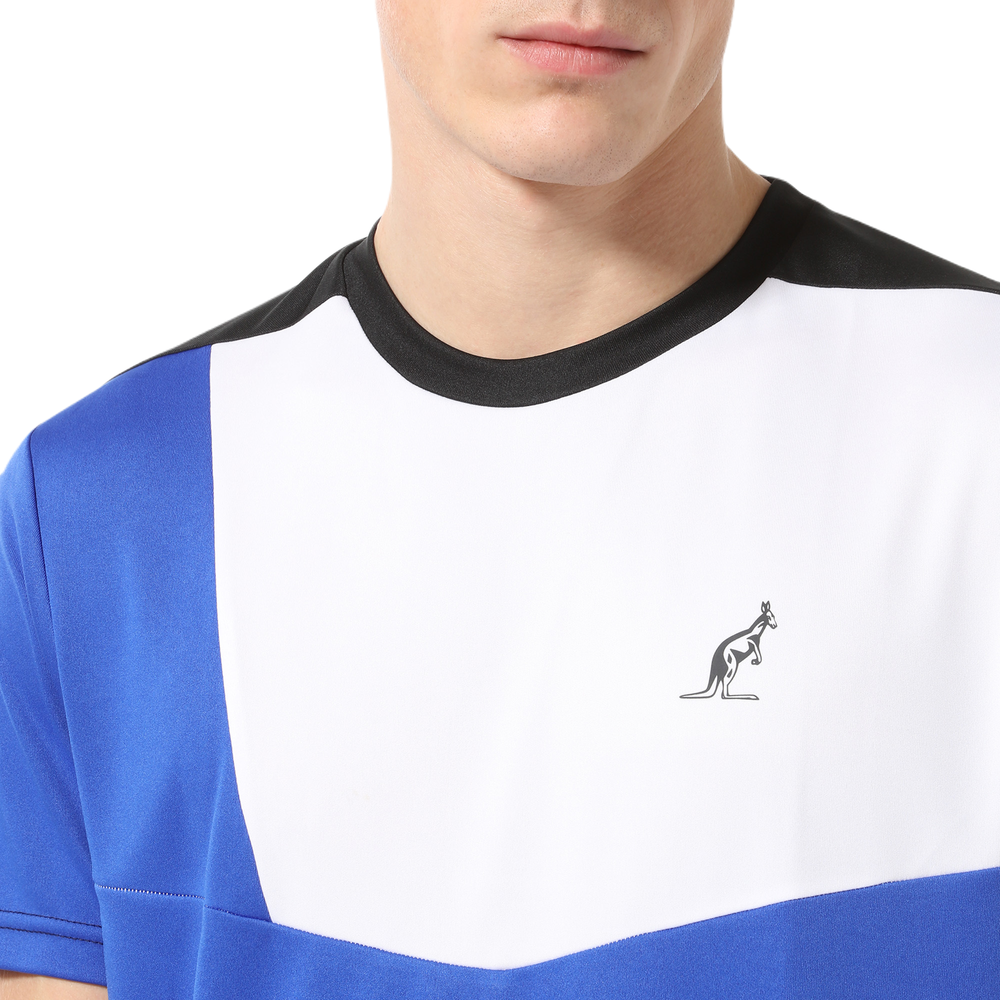 Теннисная футболка Australian Ace T-Shirt Color Block - multicolor