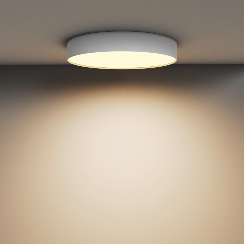 Потолочный светодиодный светильник Maytoni Zon C032CL-45W2.7K-RD-W