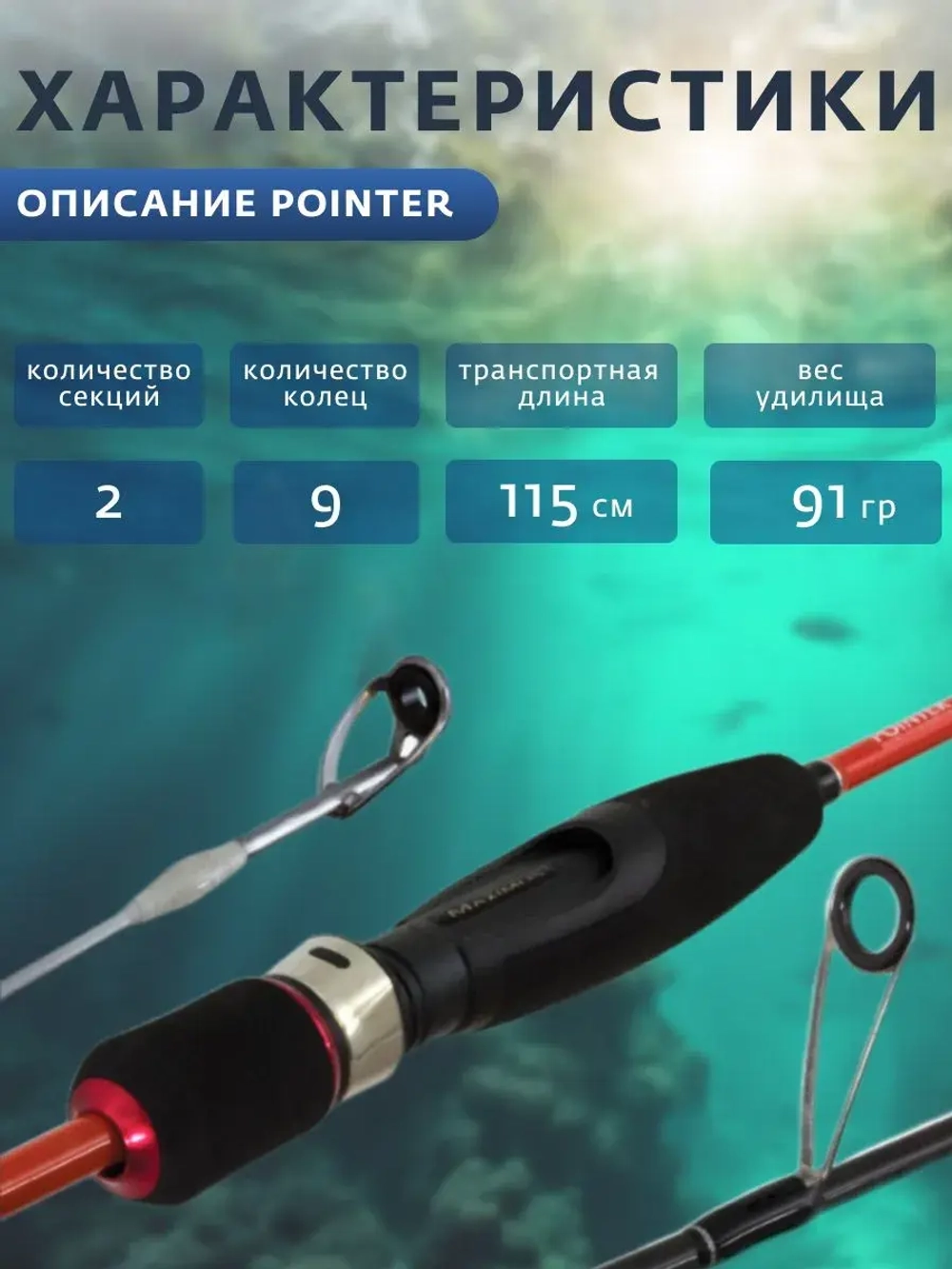 Спиннинг Maximus POINTER