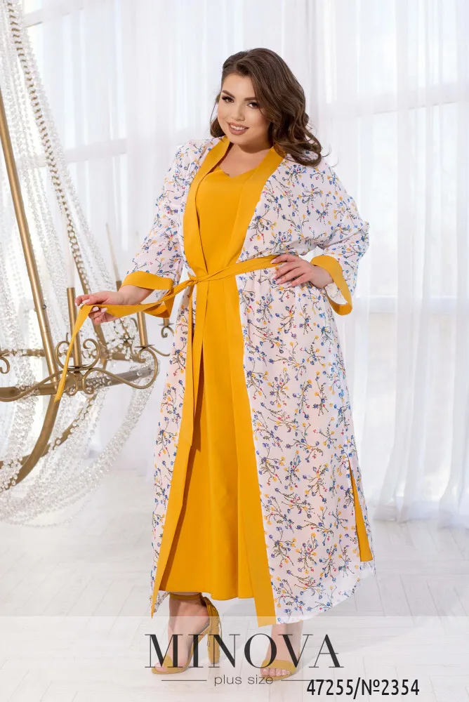 Костюм 2354-горчица Minova
