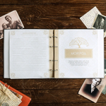 Родословная книга «Книга нашей семьи», 84 страницы, 24.5х23х4 см