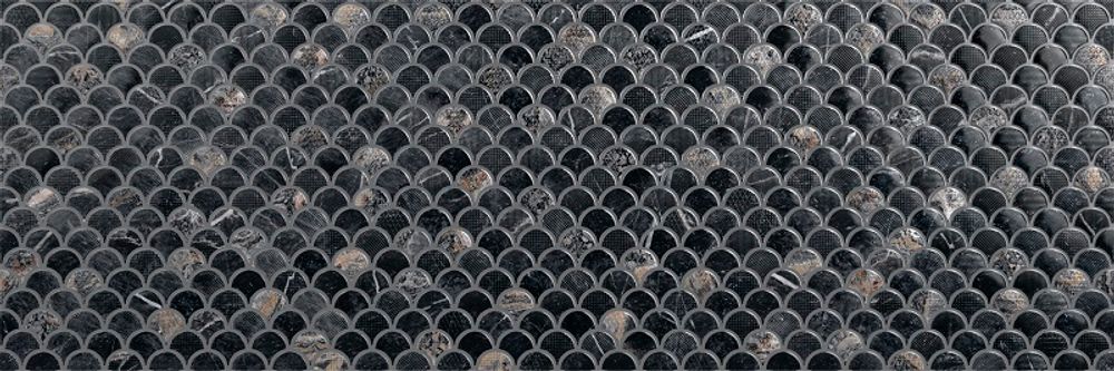 Настенная плитка Mos Lucia Negro 30x90 (29,4x89,5) - Emigres