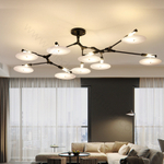 Ceiling design lamp  Branching Discs by Lindsey Adelman (5 lampshades,  Gold)