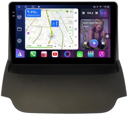 Магнитола для Ford EcoSport 2014-2017 - FarCar S500-TS10 монитор 9.5" QLED на Android 14, Быстрая, CarPlay, 4G SIM-слот