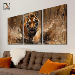 Картина karTTina "Три обезьянки", 150 см х 70 см