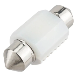 Лампочка светодиодная FT-3030-2SMD-31mm 12v белая KING FT-3030-2SMD-31mm W