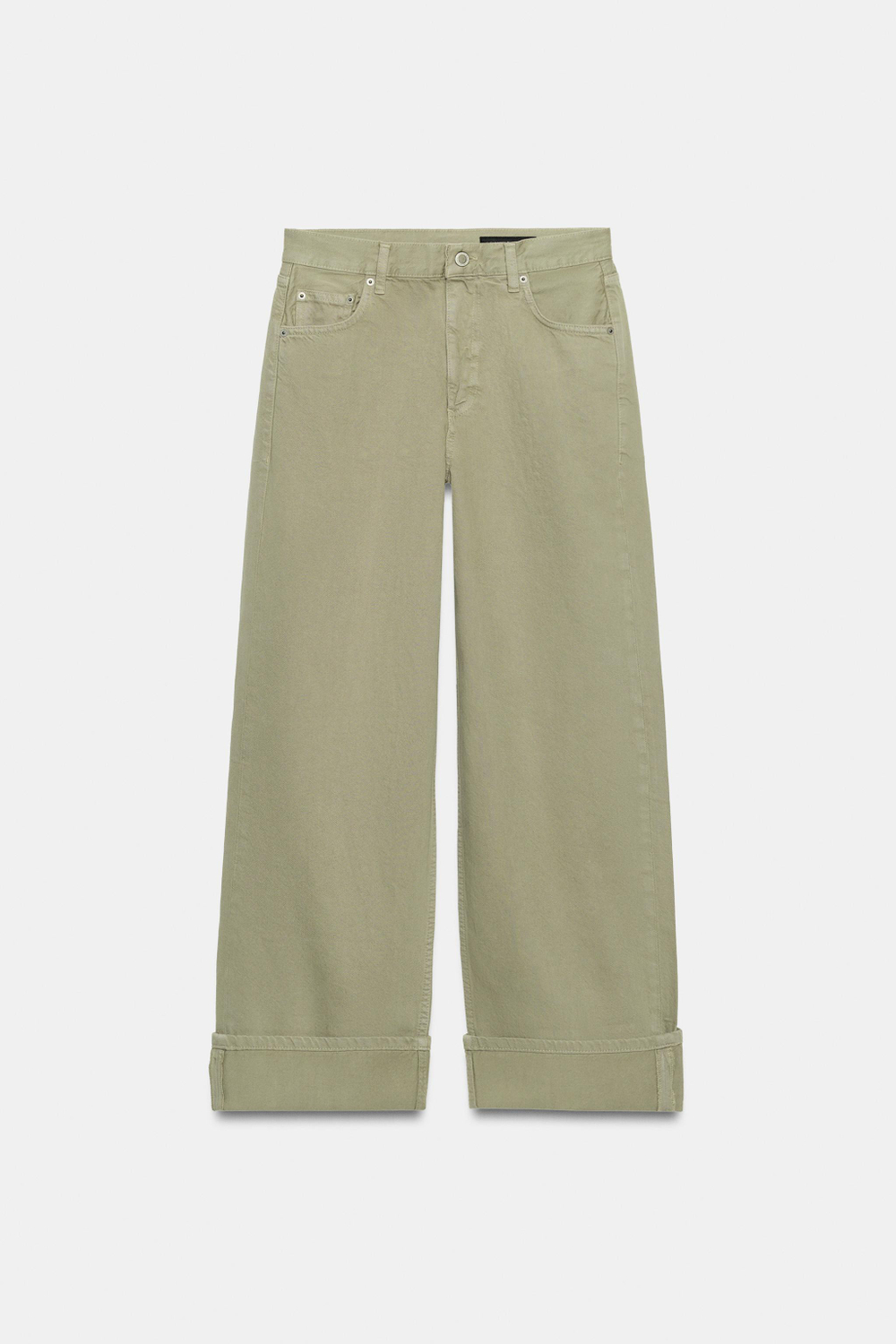 ДЖИНСЫ BAGGY СО СРЕДНЕЙ ПОСАДКОЙ — ZW COLLECTION — ZARA