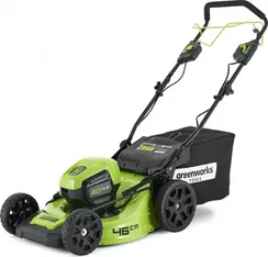 Газонокосилка аккумуляторная "GREENWORKS" GD60LM46SP 2502907 (без АКБ и ЗУ)